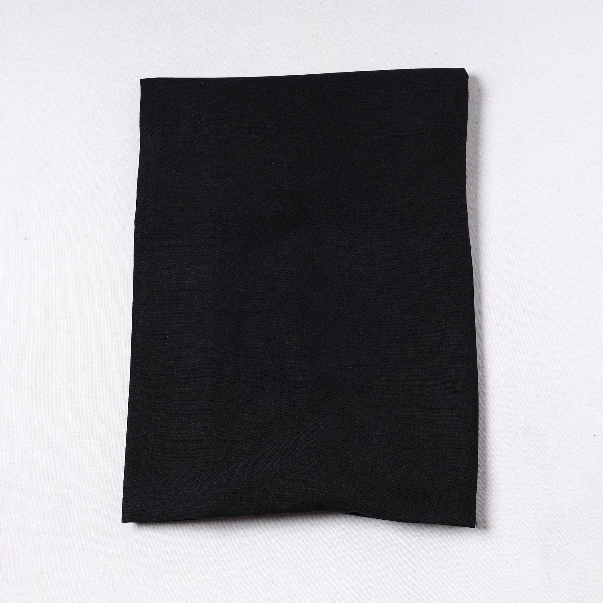 Black - Jhiri Pure Handloom Cotton Precut Fabric (1 meter) 97