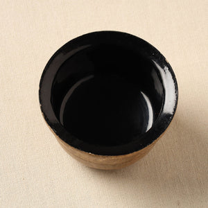 Brown - Handcrafted Mango Wooden Bowl (3 x 3 in)