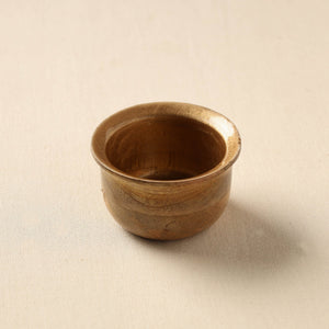 Brown - Handcrafted Mango Wooden Bowl (3 x 3 in)
