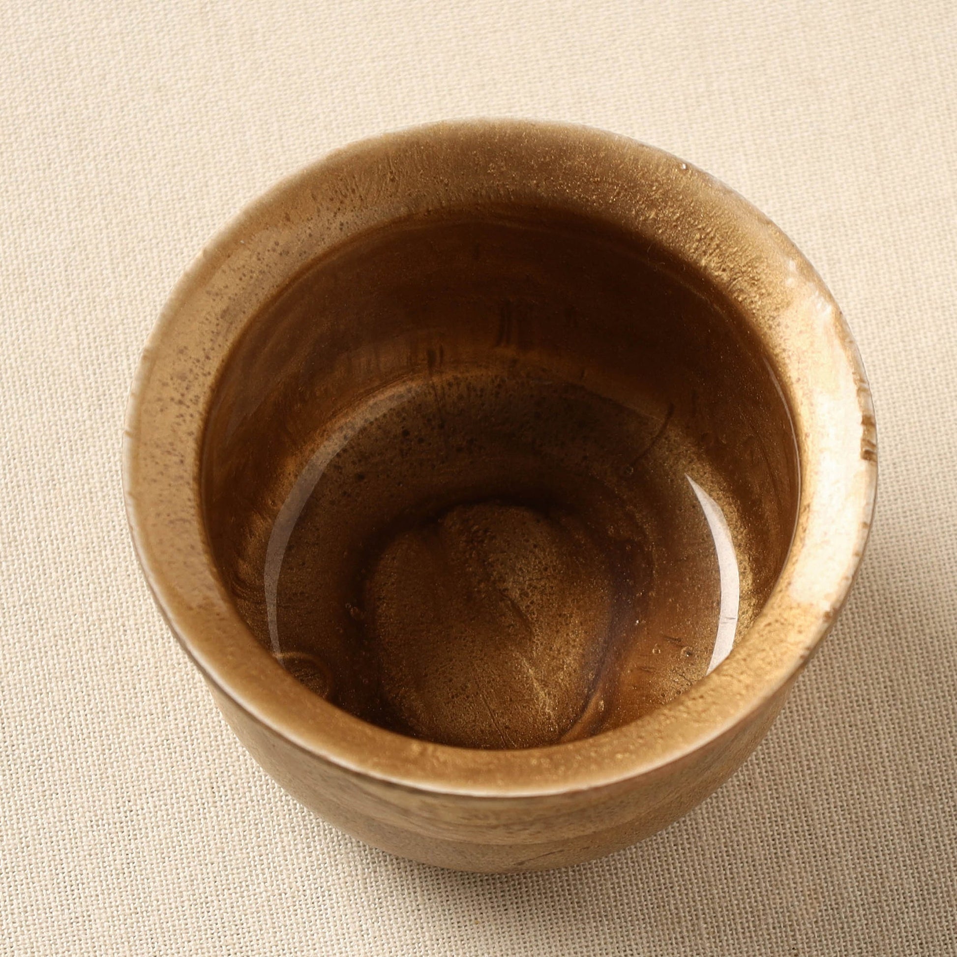 Brown - Handcrafted Mango Wooden Bowl (3 x 3 in)