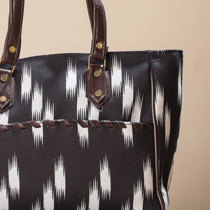 Brown - Handcrafted Cotton Shoulder Bag