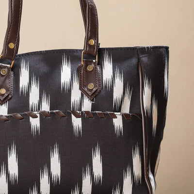 Brown - Handcrafted Cotton Shoulder Bag