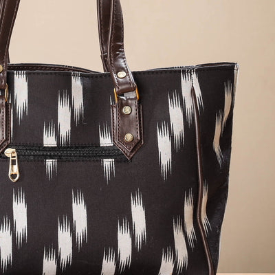 Brown - Handcrafted Cotton Shoulder Bag