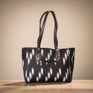 Brown - Handcrafted Cotton Shoulder Bag
