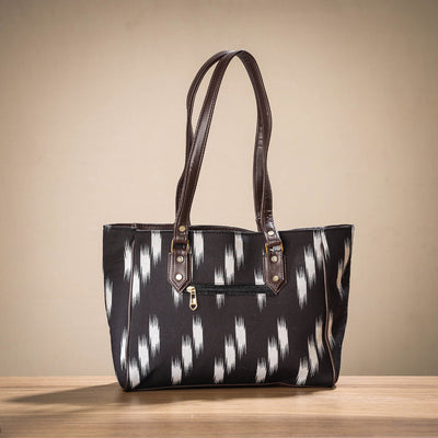 Brown - Handcrafted Cotton Shoulder Bag