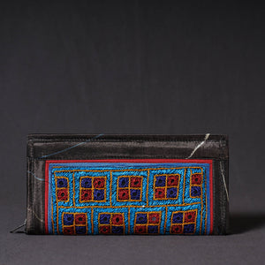Black - Kutchi Embroidery Mirror Work Clutch