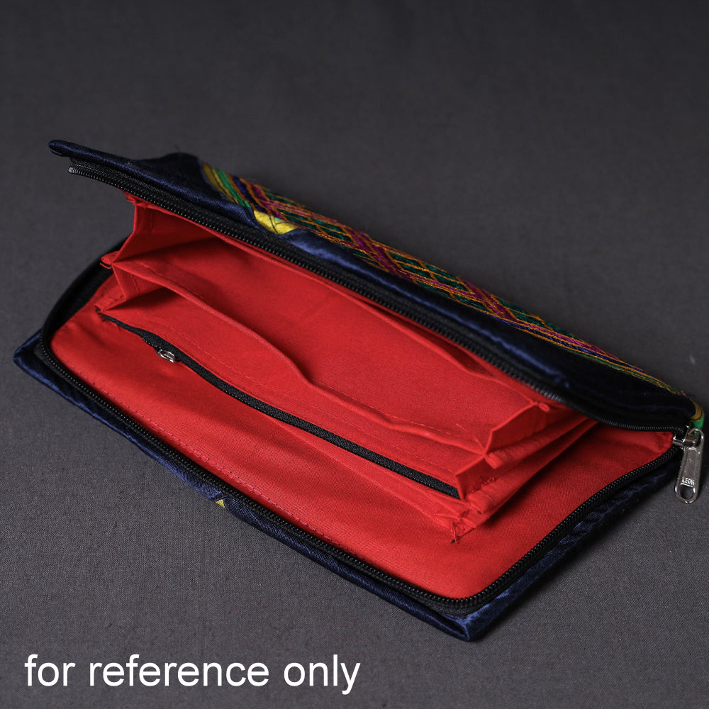 Black - Kutchi Embroidery Mirror Work Clutch