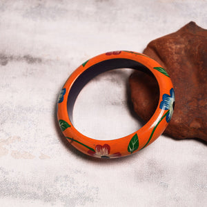 Banaras Handpainted Wooden Bangle