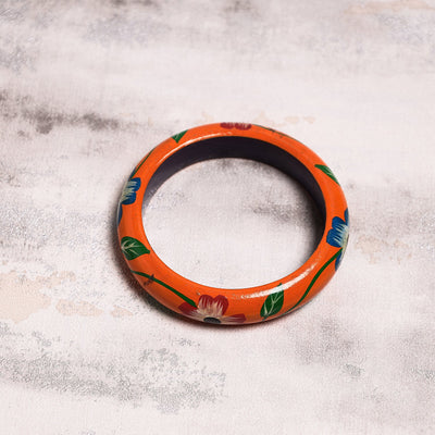 Banaras Handpainted Wooden Bangle