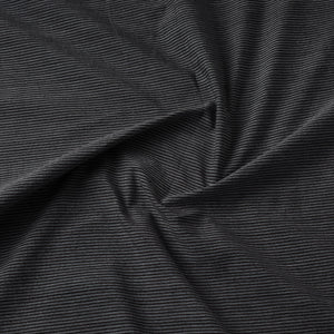 Black - Jhiri Pure Handloom Cotton Fabric