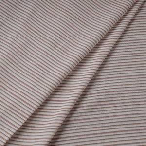 Brown - Jhiri Pure Handloom Cotton Fabric