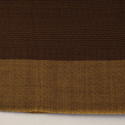 Brown - Kumaun Handwoven Merino Woollen Fabric 05