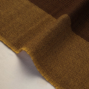 Brown - Kumaun Handwoven Merino Woollen Fabric 05