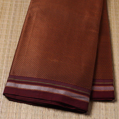 Brown - Karnataka Khun Weave Cotton Fabric