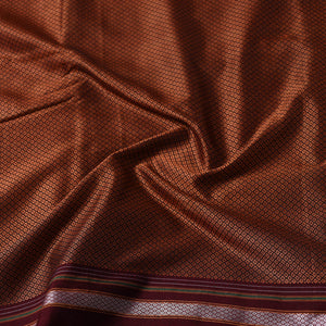 Brown - Karnataka Khun Weave Cotton Fabric