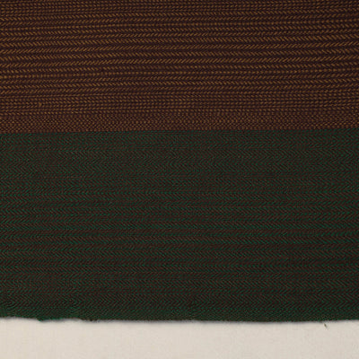 Brown - Kumaun Handwoven Merino Woollen Fabric