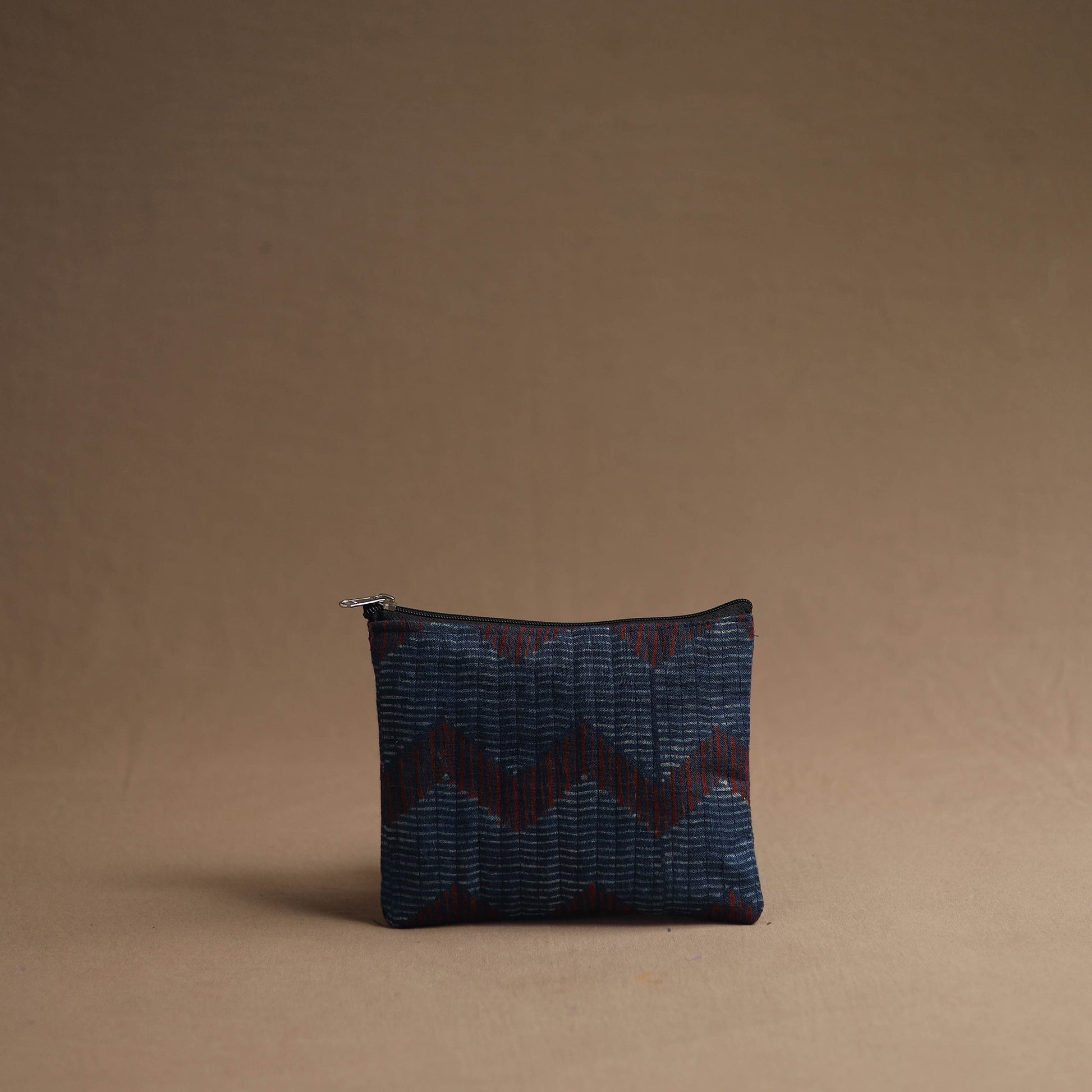 Black - Blue - Handmade Cotton Multipurpose Utility Pouches (set of 3) 02