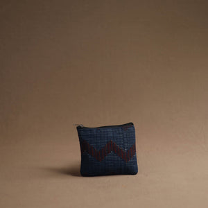 Black - Blue - Handmade Cotton Multipurpose Utility Pouches (set of 3) 02