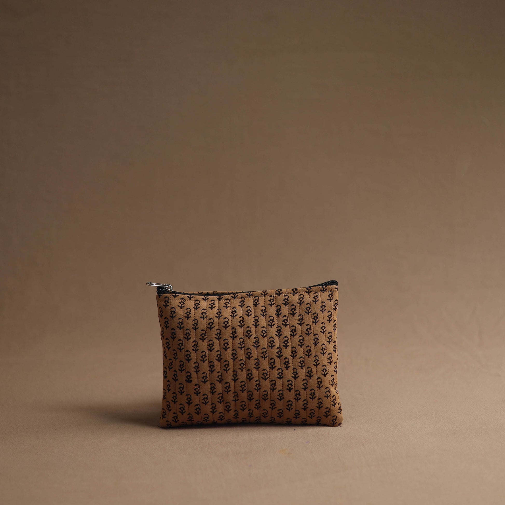 Brown - Handmade Cotton Multipurpose Utility Pouches (set of 3) 03
