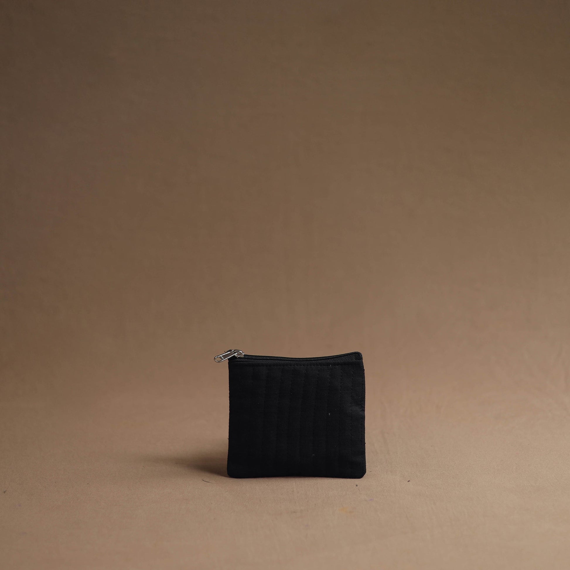 Black - Handmade Cotton Multipurpose Utility Pouches (set of 3) 06