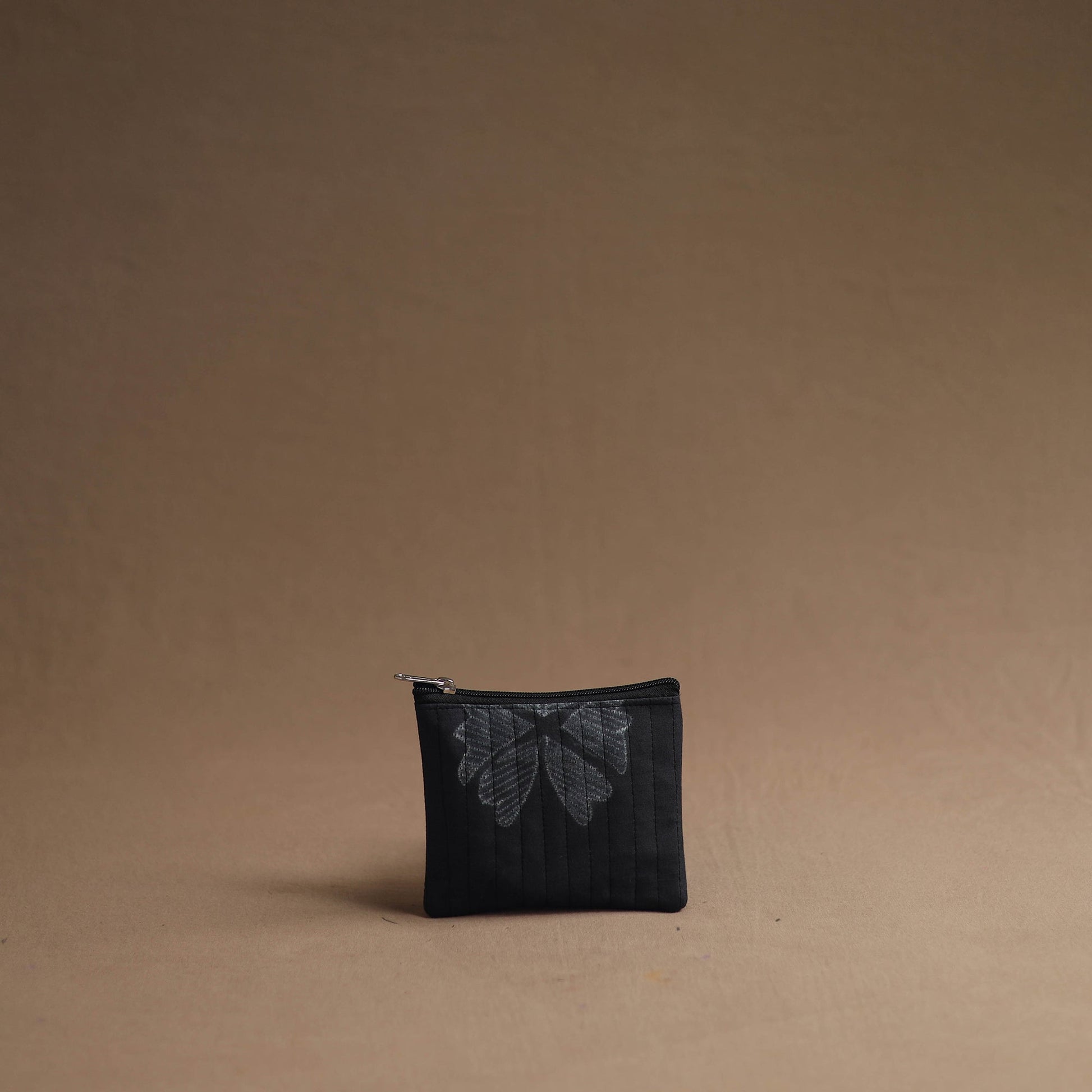 Black - Handmade Cotton Multipurpose Utility Pouches (set of 3) 07