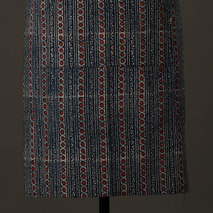 Ajrakh Block Printed Cotton Apron with Pocket