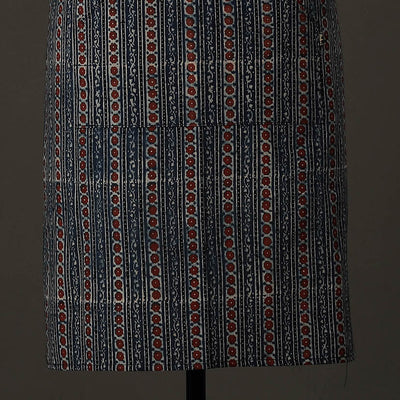 Ajrakh Block Printed Cotton Apron with Pocket