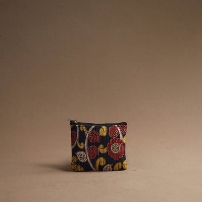 Black - Handmade Cotton Multipurpose Utility Pouches (set of 3) 22