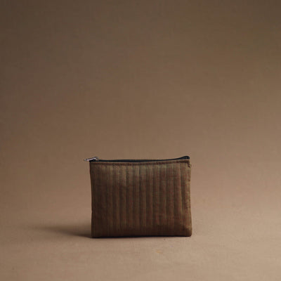 Brown - Handmade Cotton Multipurpose Utility Pouches (set of 3) 23