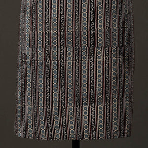 Ajrakh Block Printed Cotton Apron with Pocket