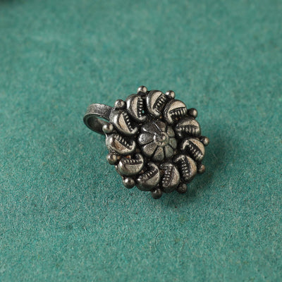 Antique Padma Sterling Silver Nosepin