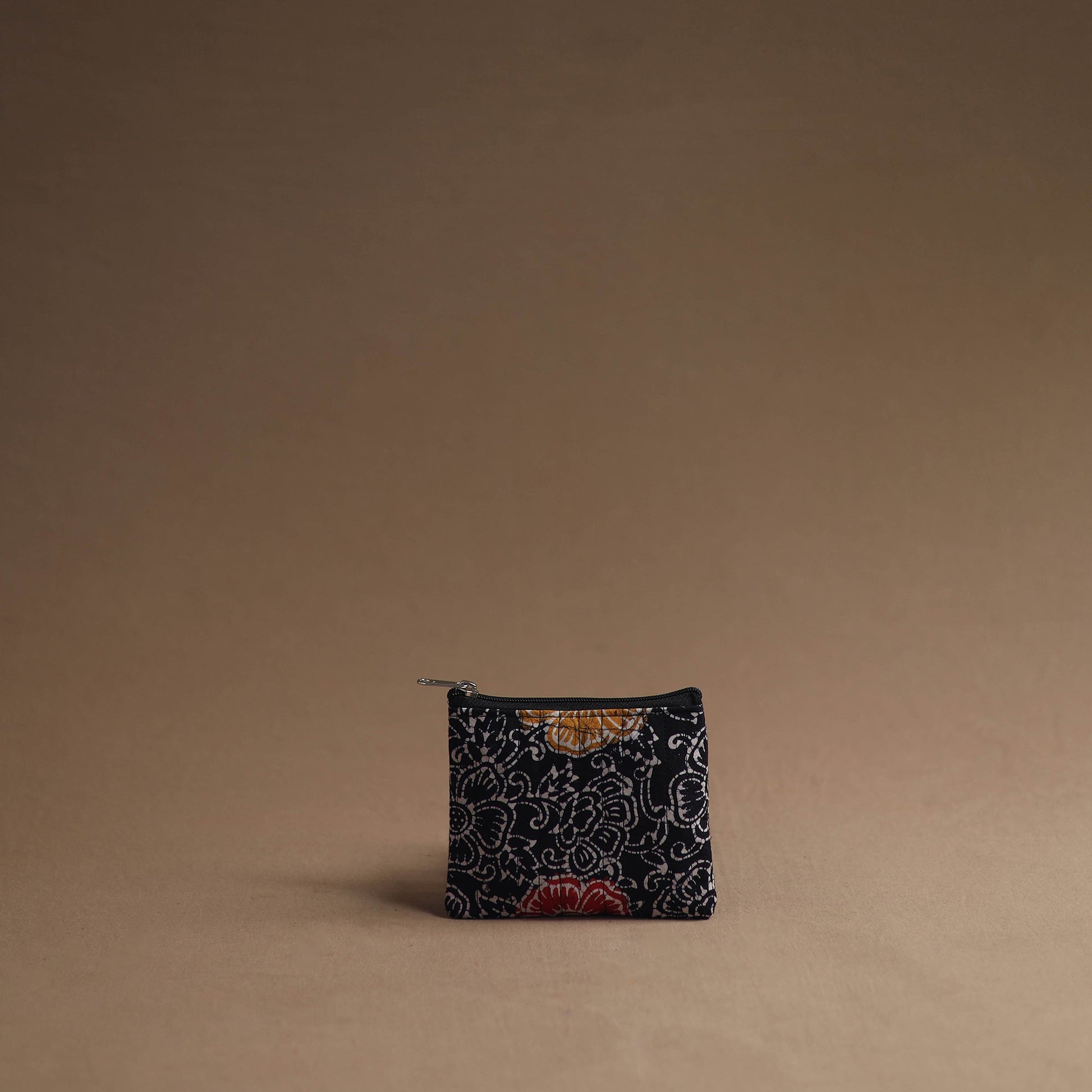 Black - Handmade Cotton Multipurpose Utility Pouches (set of 3) 32