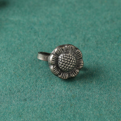 Antique Padma Sterling Silver Nosepin