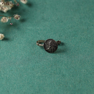 Antique Padma Sterling Silver Nosepin