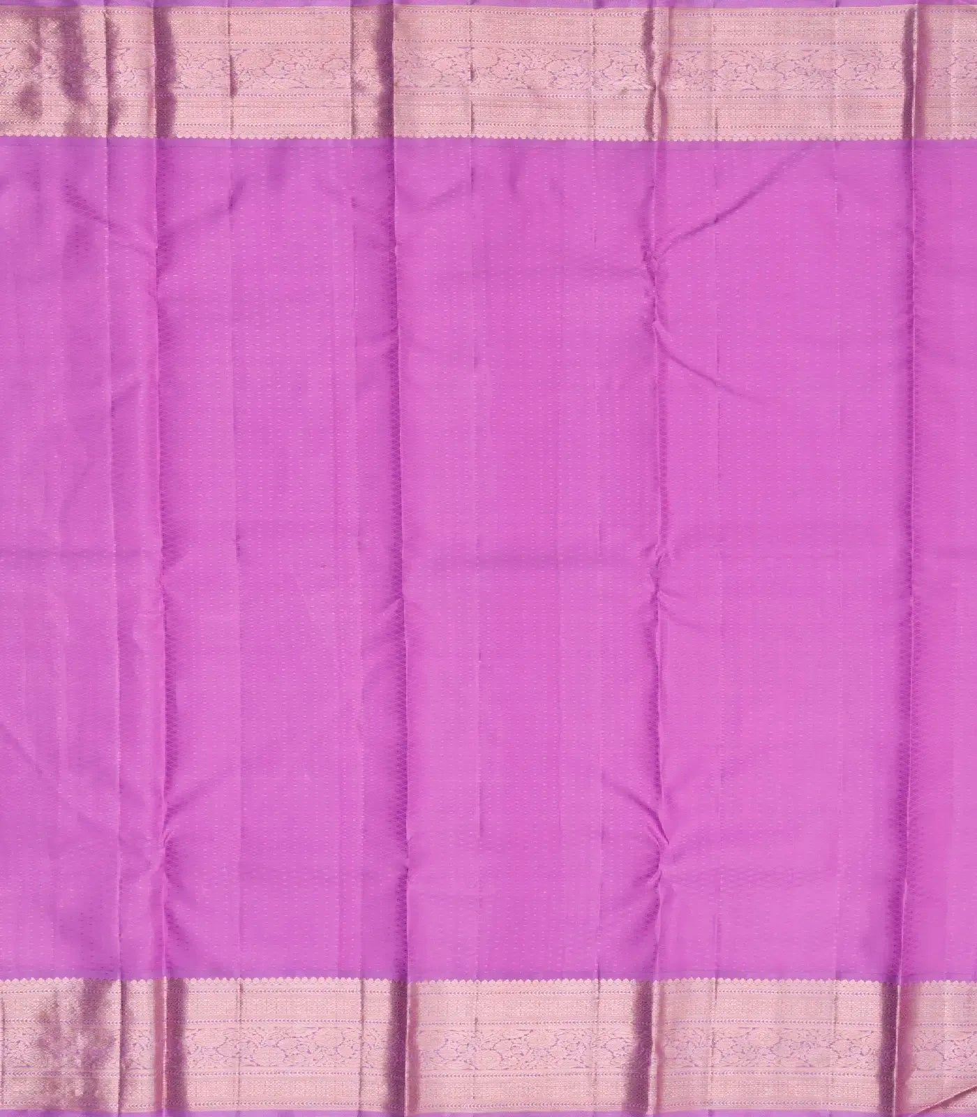 Mango Yellow Handloom Kanchipuram Korvai Silk Saree With Floral Motifs