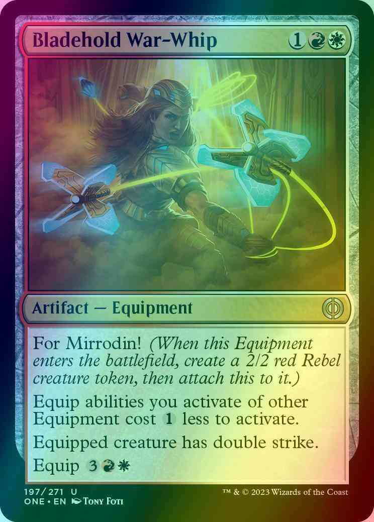Bladehold War-Whip [197] [Phyrexia: All Will Be One] [Foil]