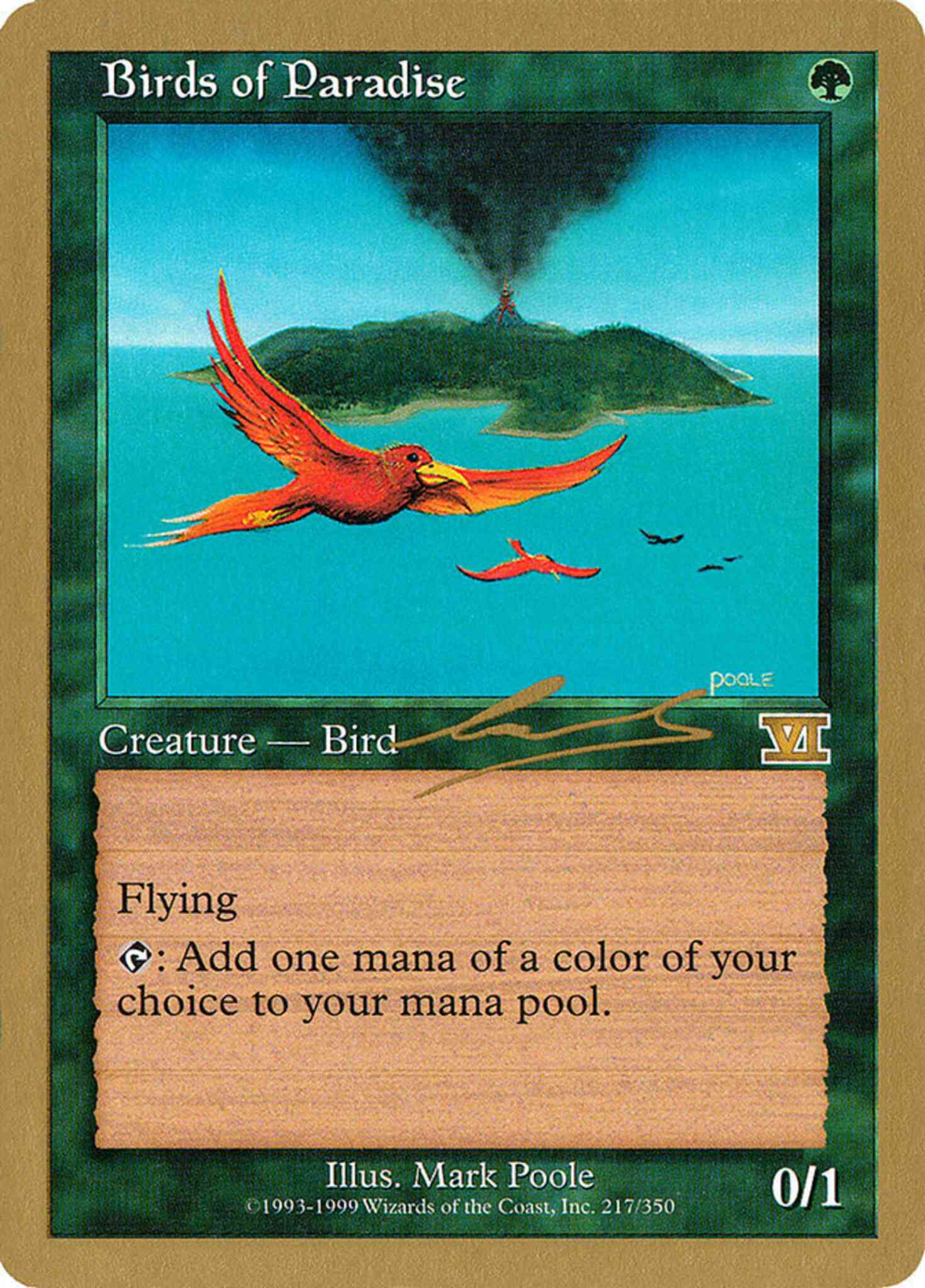 Birds of Paradise [nl217] [Nicolas Labarre] [World Championship Decks 2000] [Non-Foil]