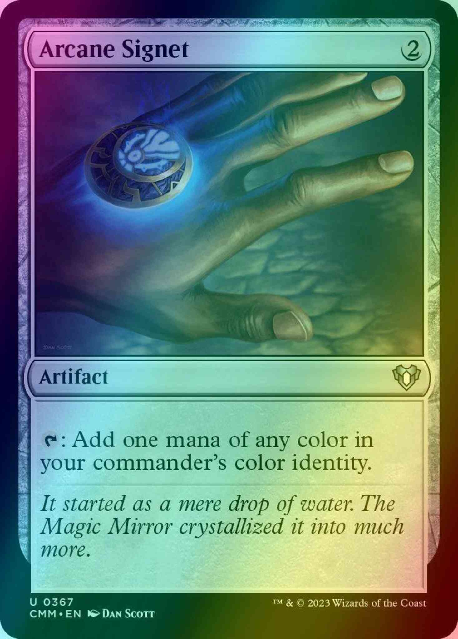 Arcane Signet [367] [Commander Masters] [Foil]