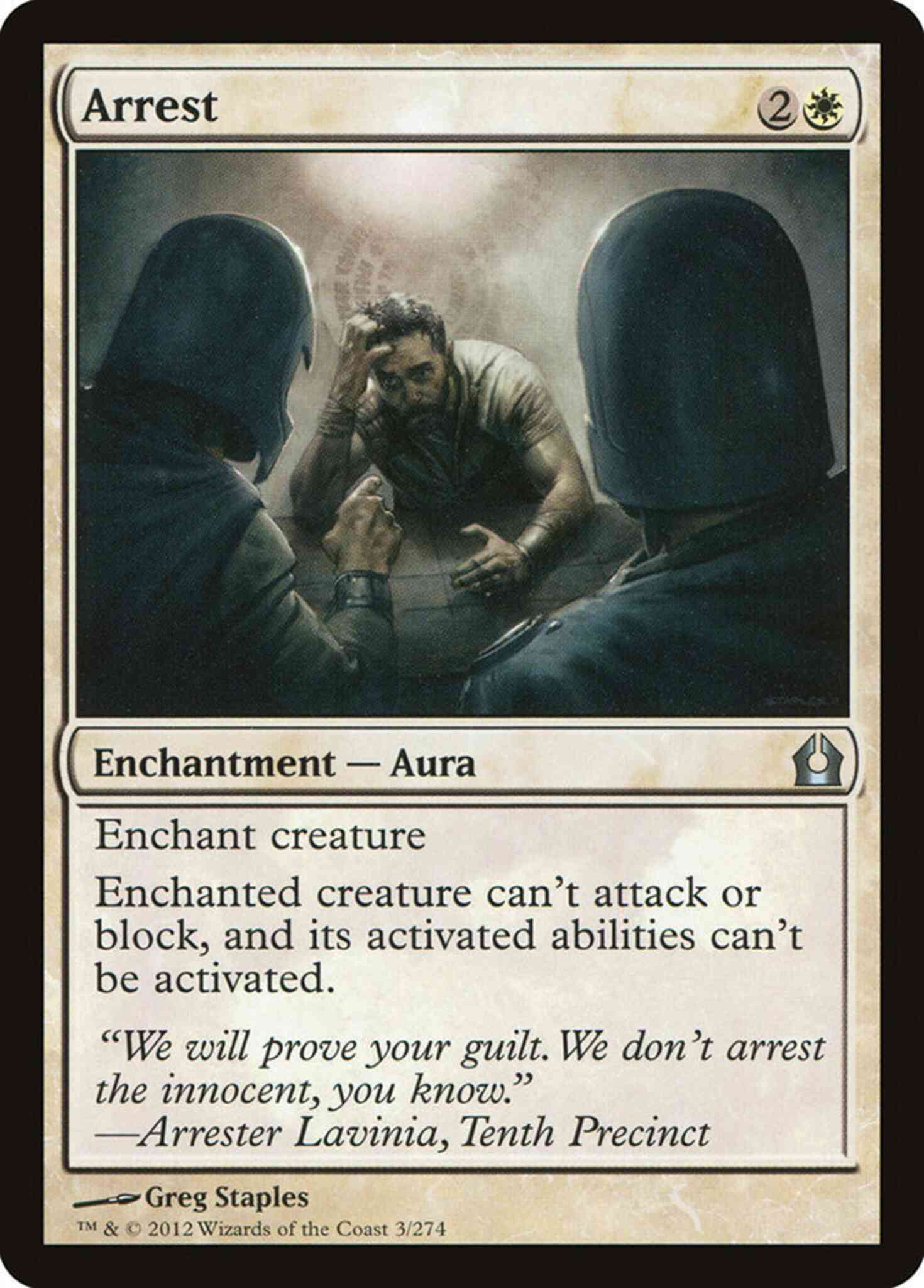 Arrest [3] [Return To Ravnica] [Non-Foil]