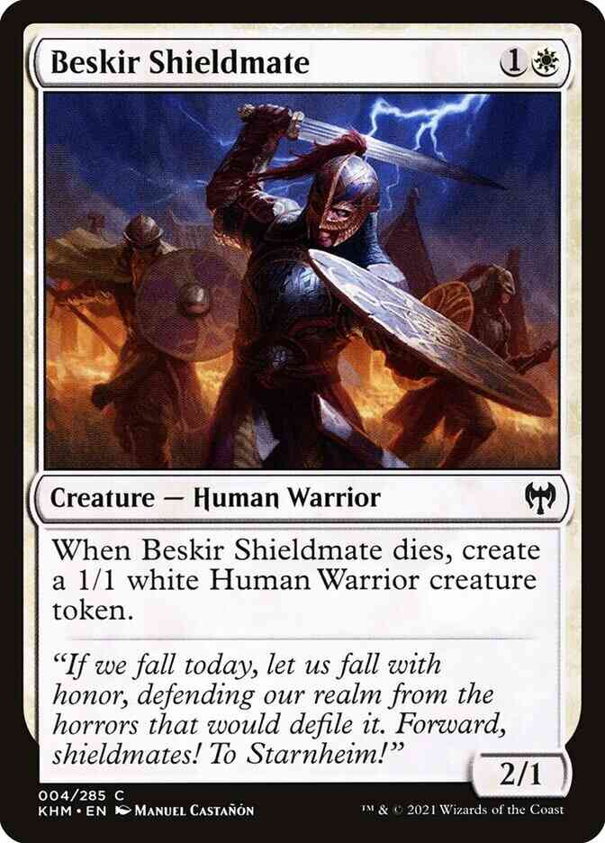 Beskir Shieldmate [4] [Kaldheim] [Non-Foil]