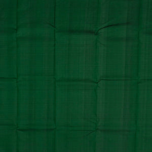 Oil Mustard Handloom Kanchipuram Silk Saree With Green Border