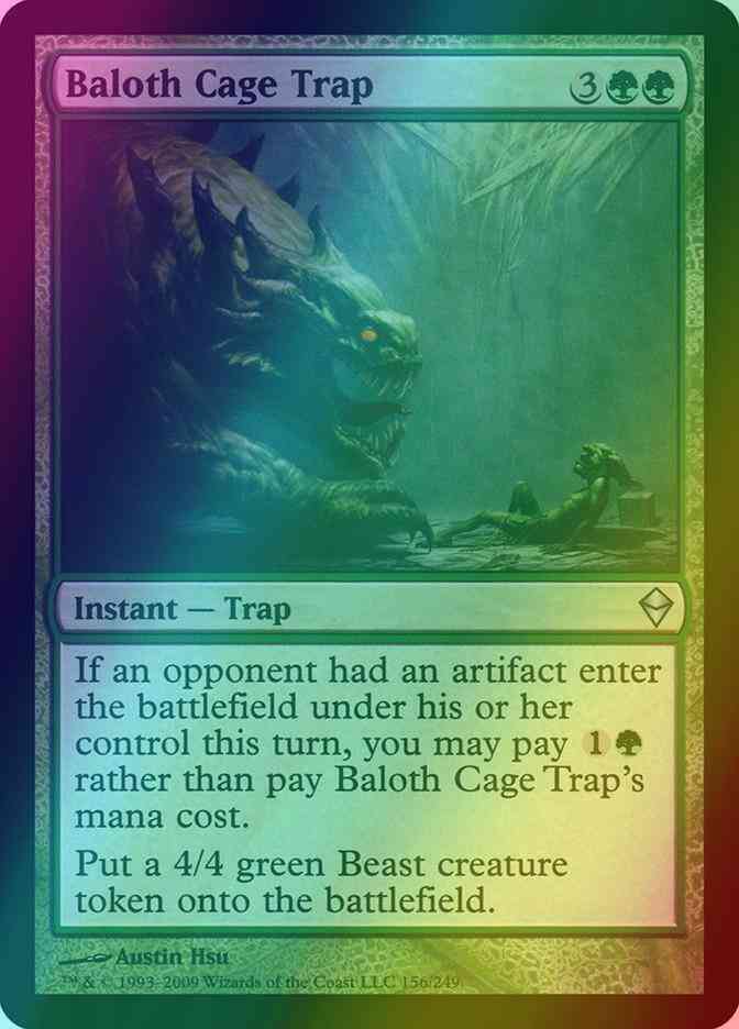 Baloth Cage Trap [156] [Zendikar] [Foil]