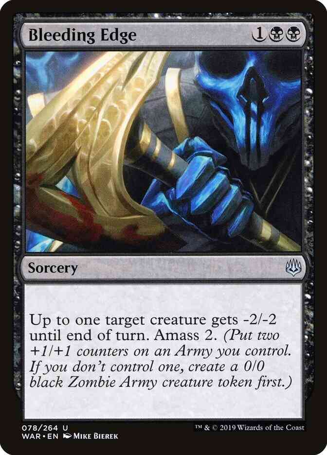 Bleeding Edge [78] [War of the Spark] [Non-Foil]
