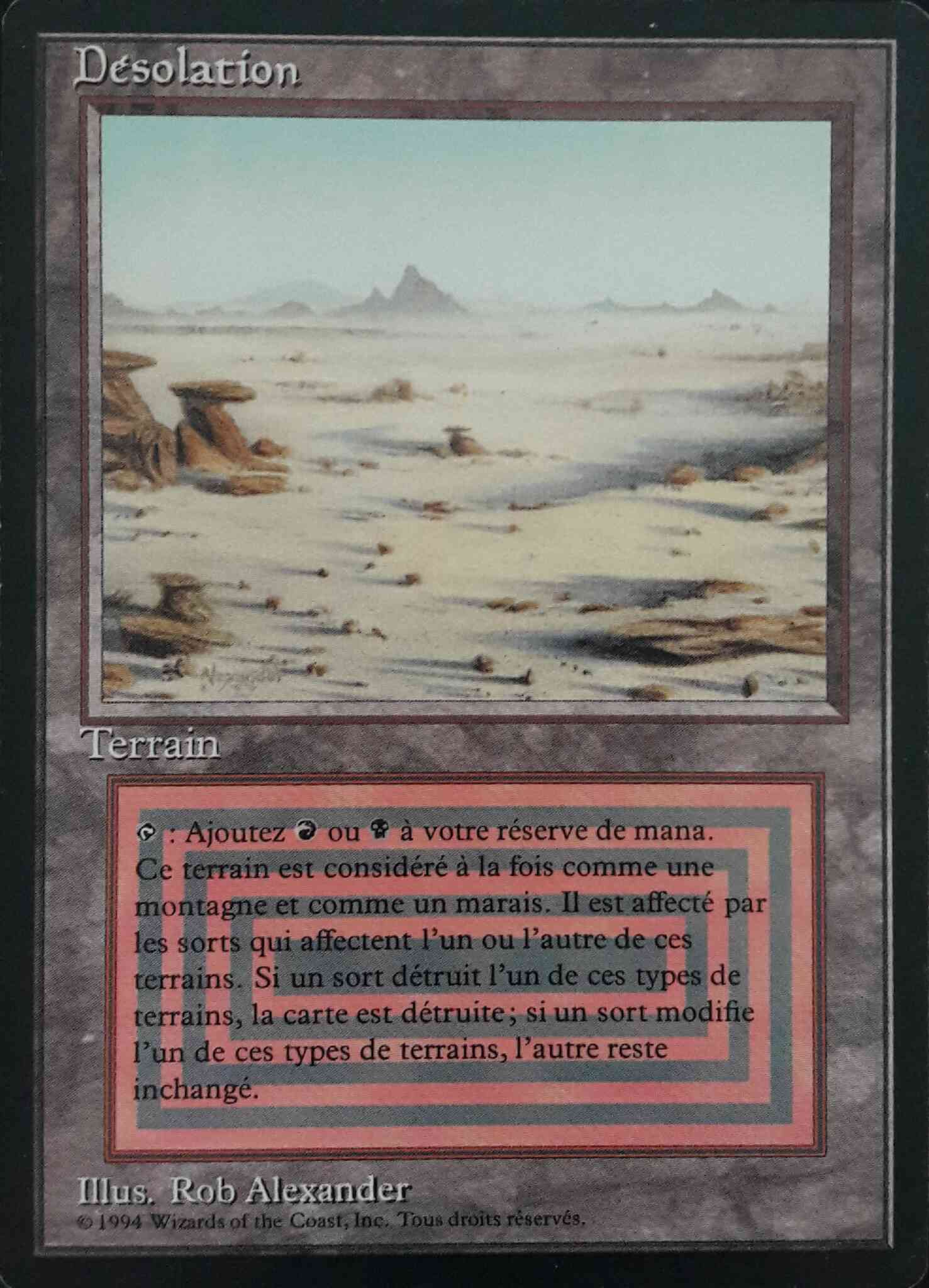 Badlands - French [282] [Foreign Black Border: French] [Non-Foil]