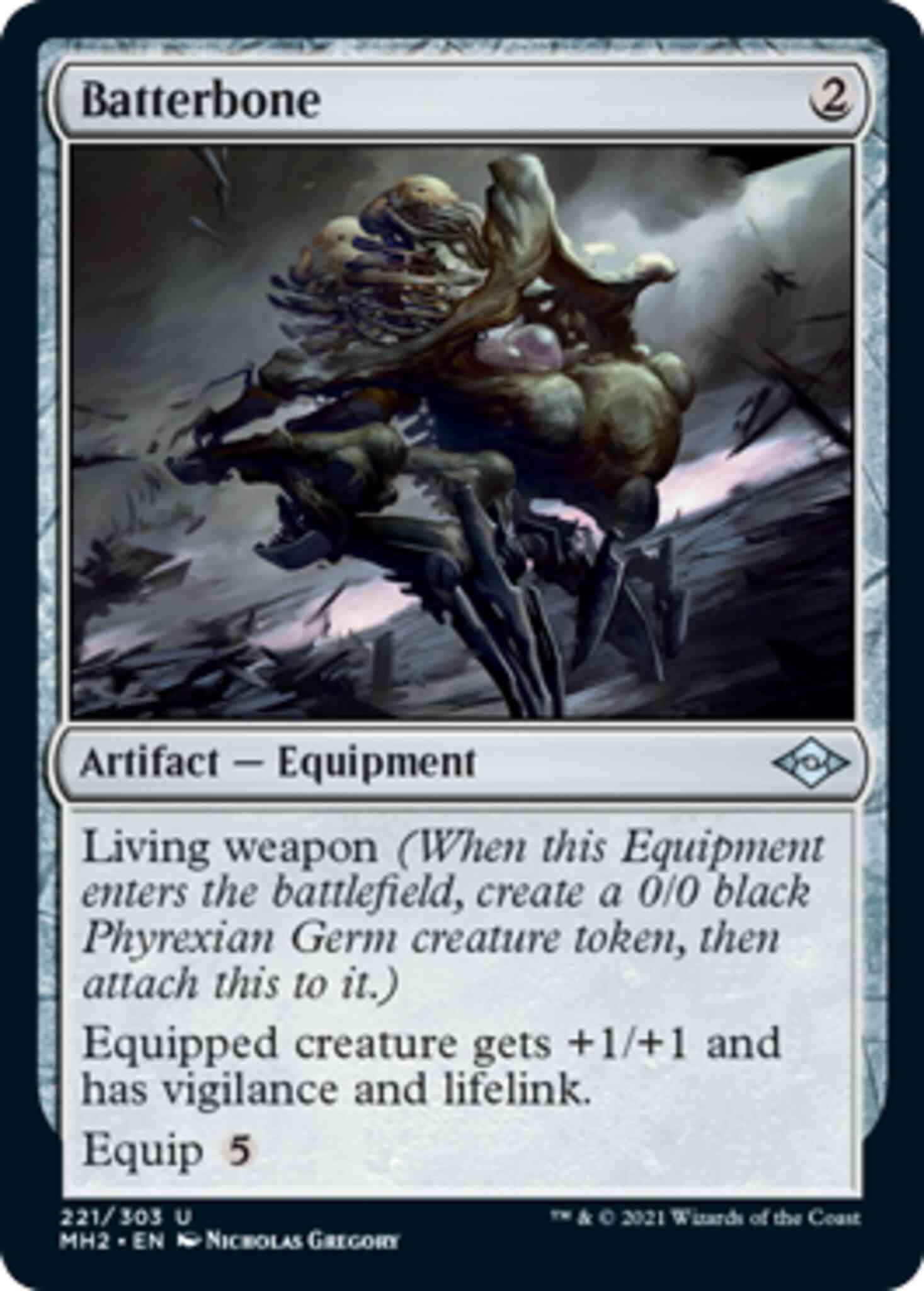Batterbone [221] [Modern Horizons 2] [Non-Foil]