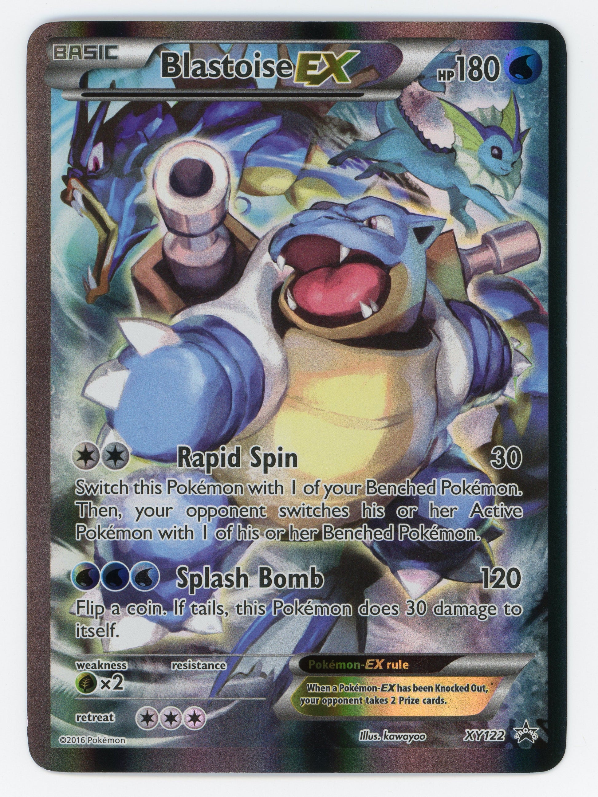 Blastoise-EX - XY122 - Promo - Ultra Rare - Scan 15671