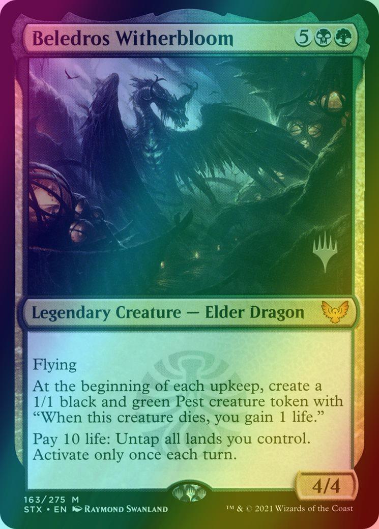 Beledros Witherbloom [Promo Pack] [163p] [Strixhaven: School of Mages Promos] [Foil]