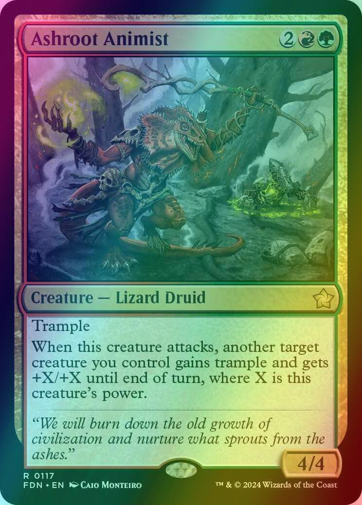 Ashroot Animist [117] [Foundations] [Foil]