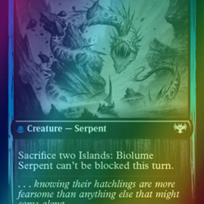 Biolume Egg // Biolume Serpent [316] [Innistrad: Double Feature] [Foil]