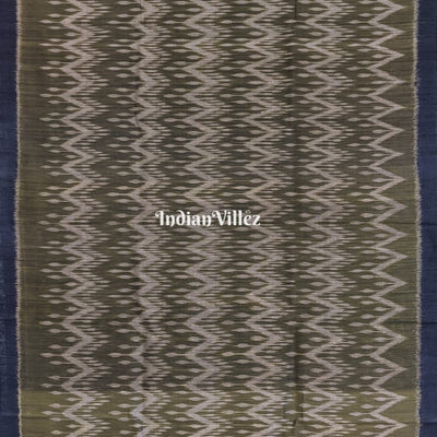 Mehendi Green Gopalpur Tussar Silk Saree